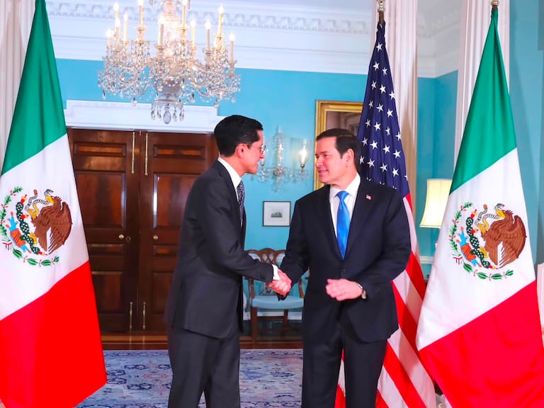 México y EE. UU. reportan avances con Marco Rubio en narcotráfico, migración y control fronterizo