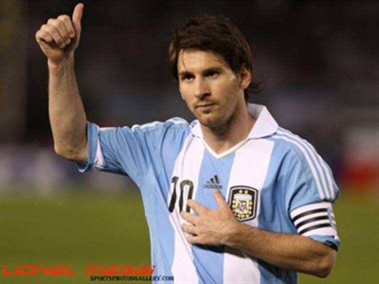 Argentina siempre ha estado ligada a ganar los campeonatos. Lionel  Messi, seleccionado argentino