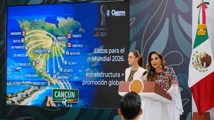 Destaca Mara Lezama conectividad de Quintana Roo para el Mundial