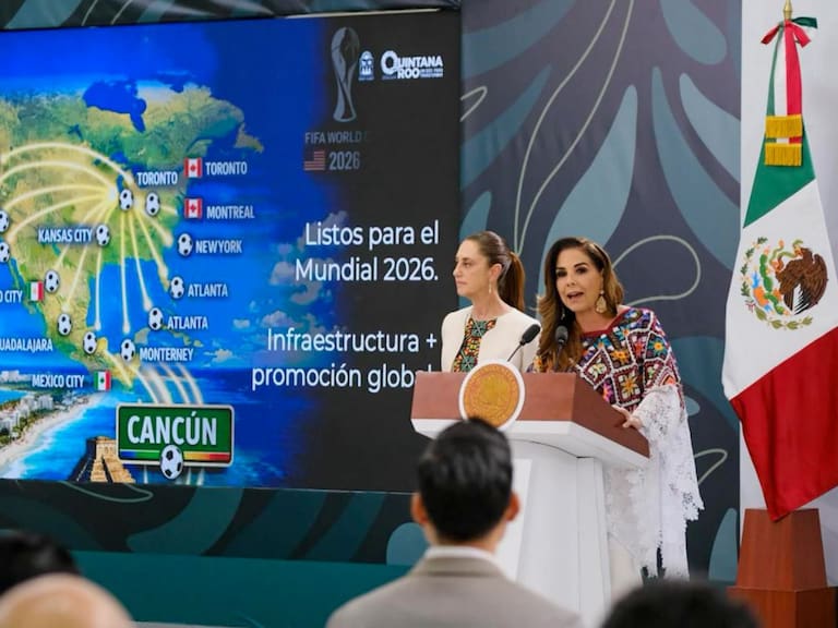 La gobernadora de Quintana Roo, Mara Lezama destaca conectividad en Quintana Roo rumbo alMundial 2026