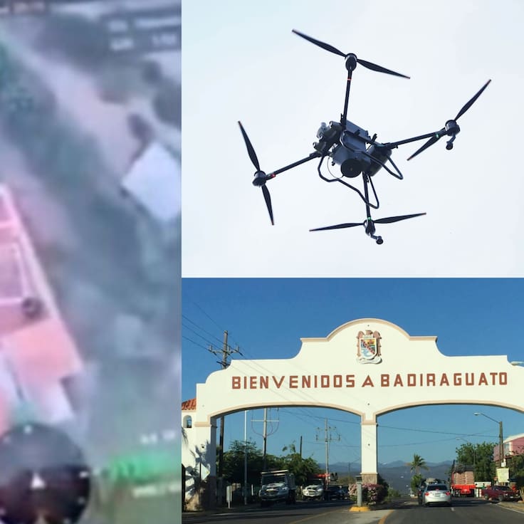 Ataques con drones en Sinaloa provoca desplazamiento forzado de 700 personas en Badiraguato