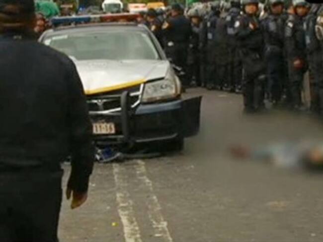 Policía que mató a ciclista enfrenta proceso en libertad