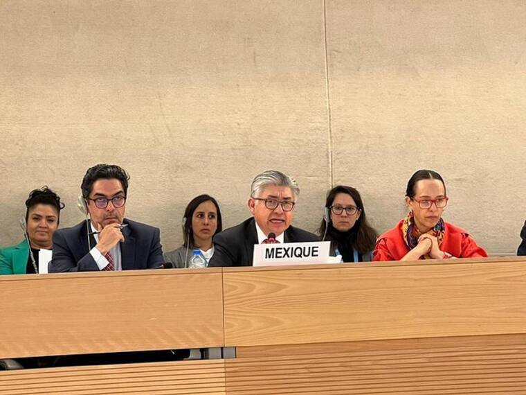 Comparecencia del Estado mexicano, ante el Consejo de Derechos Humanos de las Naciones Unidas