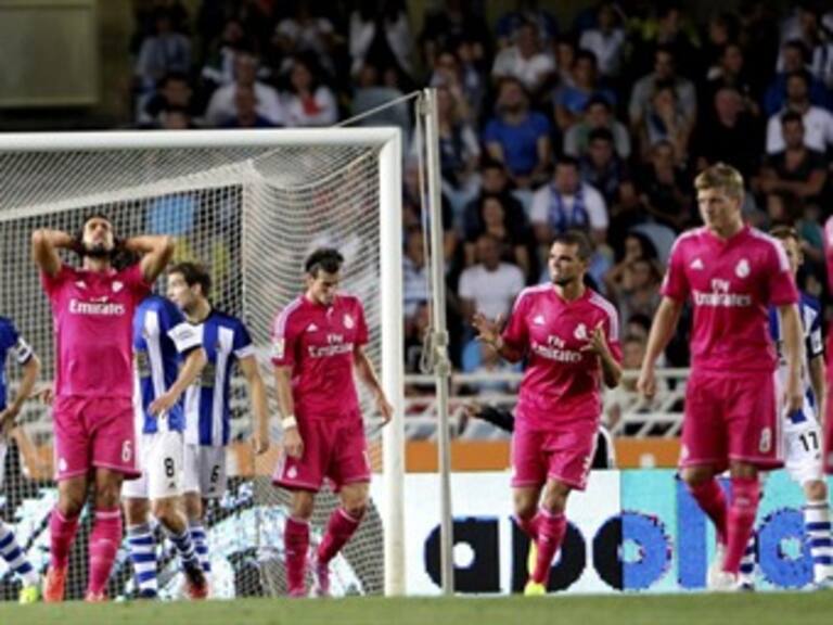 Suicidio del Madrid en Anoeta