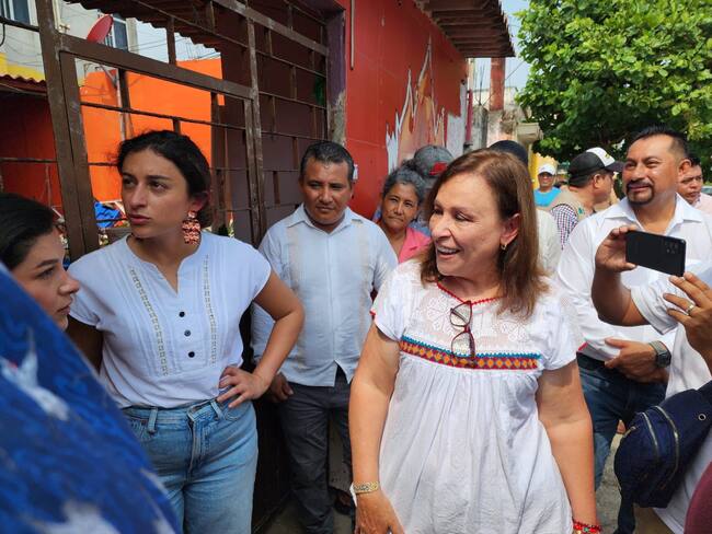 Vota Rocío Nahle en Coatzacoalcos, destaca la alta participación ciudadana