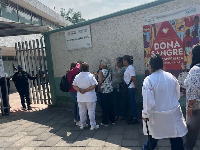 Hospital Xoco: Personal protesta por falta de insumos y riesgos sanitarios