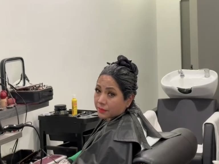 Así captaron a la senadora del Partido Verde, Juanita Guerra Mena. Foto: Redes sociales