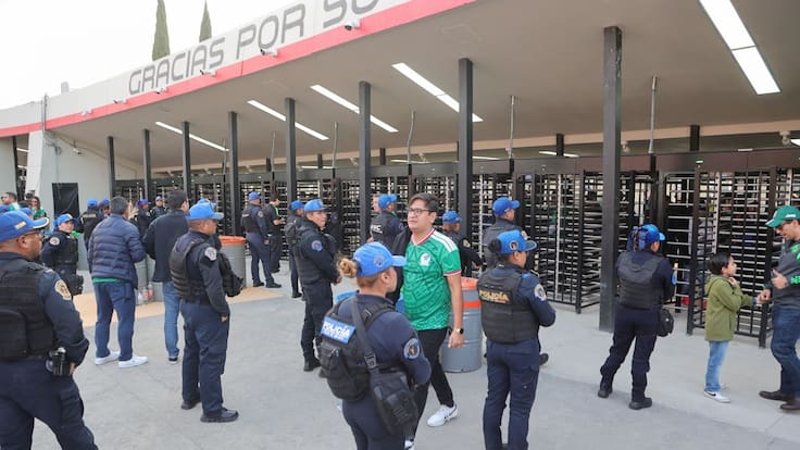 Activa SSC operativo por el partido América-Monterrey con despliegue de mil 601 policías