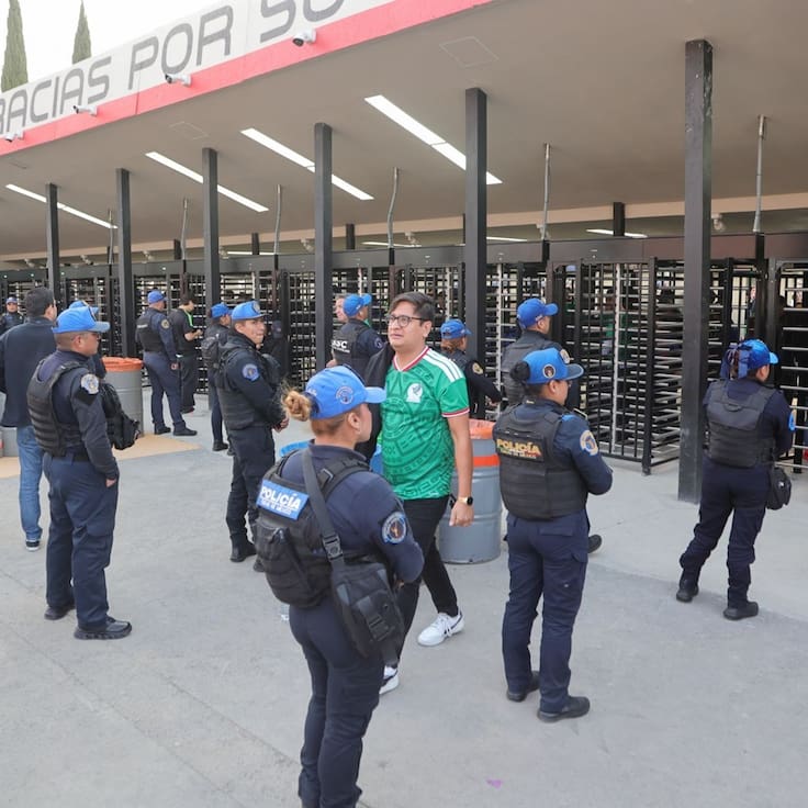 Activa SSC operativo por el partido América-Monterrey con despliegue de mil 601 policías