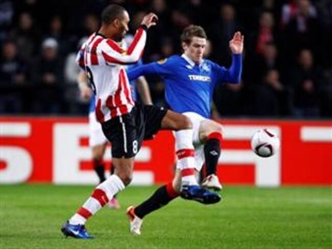 Visita PSV a Rangers para definir pase a cuartos de final