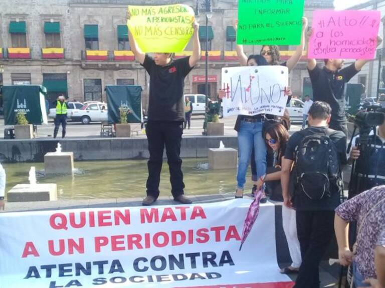 Periodistas conforman frente común en Michoacán ante violencia contra el gremio