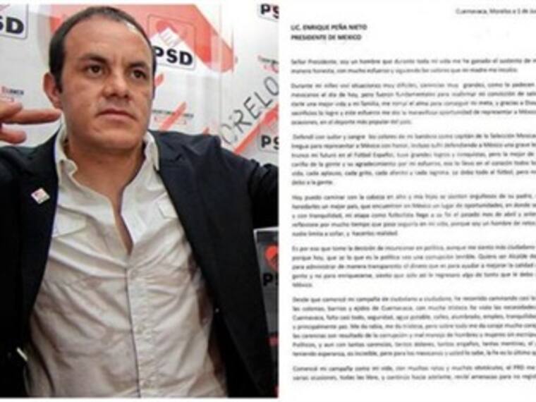 "Cuauhtémoc está pidiendo una oportunidad para gobernar": Bordonave