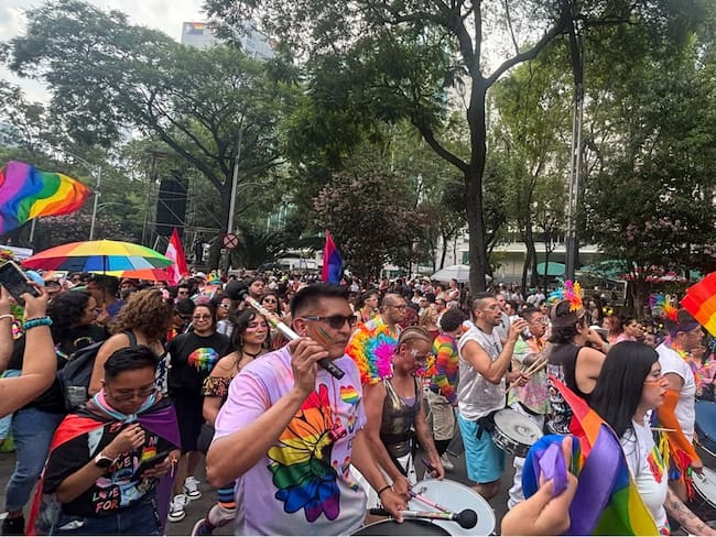Concluye la Marcha del Orgullo LGBTTTIQ+ de derechos, libre y segura
