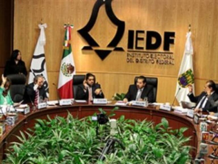 Reprocha IEDF a Asamblea Legislativa recorte de 22 por ciento en su presupuesto