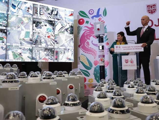 CDMX instalará 30 mil cámaras de seguridad como parte del programa Ojos que te cuidan