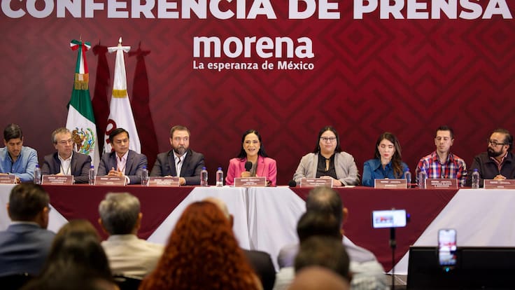 Morena revela resultados de encuestas para sus precandidatos rumbo a 2027