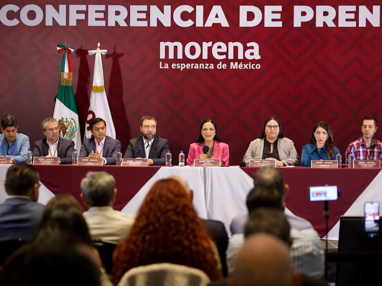 Morena revela resultados de encuestas para sus precandidatos rumbo a 2027