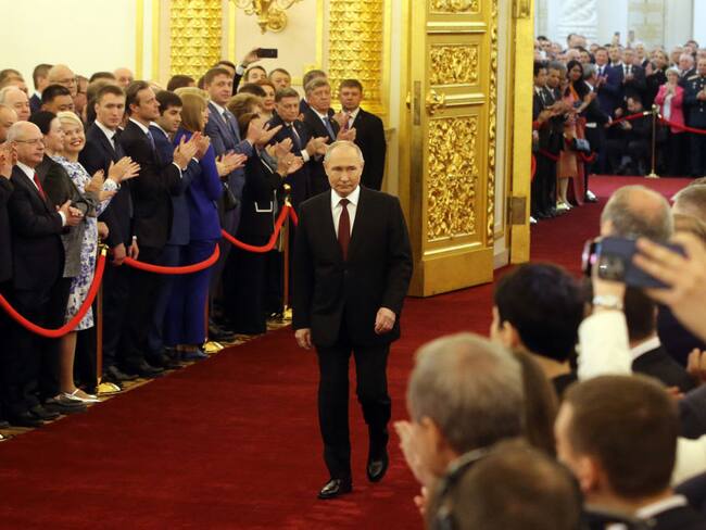 Putin asume como presidente de Rusia por quinta ocasión