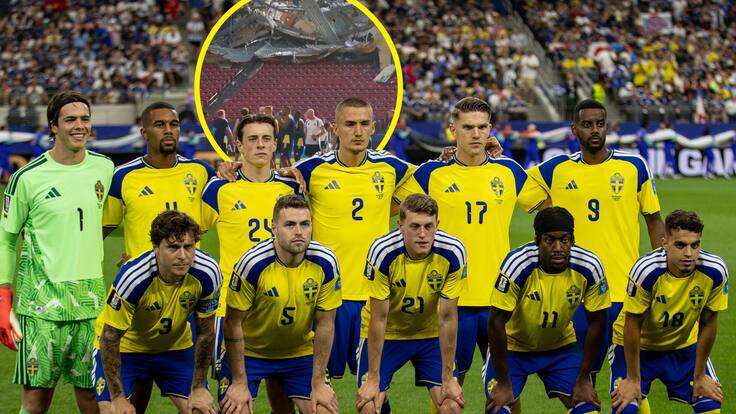 Suecia entrenó en un estadio que están demoliendo en pleno Mundial 2026 y la imagen se volvió viral