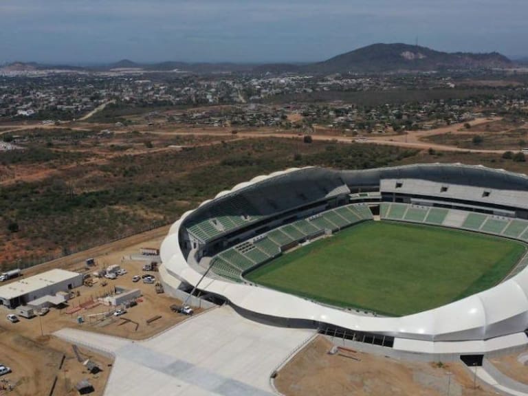 Así es el nuevo estadio de futbol en Mazatlán
