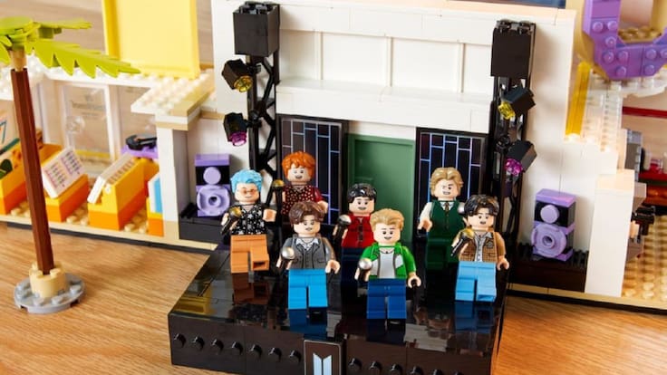 LEGO lanza set inspirado en &quot;Dynamite de BTS