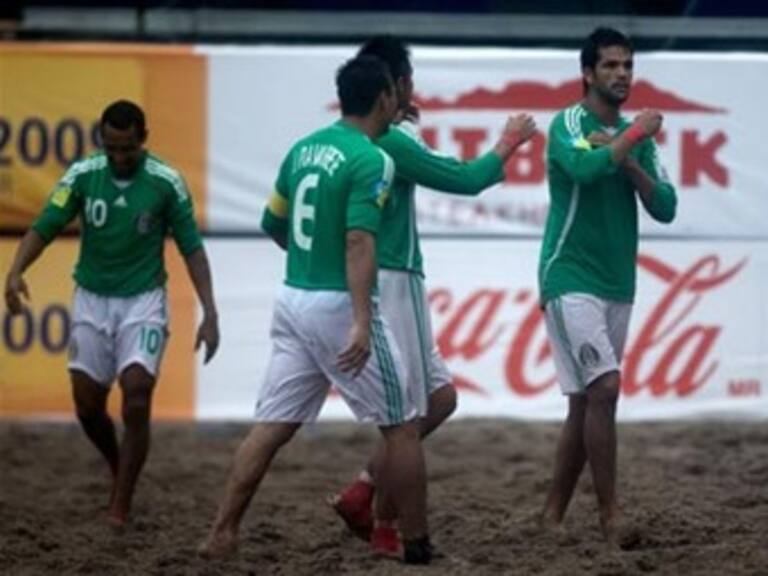 Queda eliminado Tricolor en Copa Mundial de Playa
