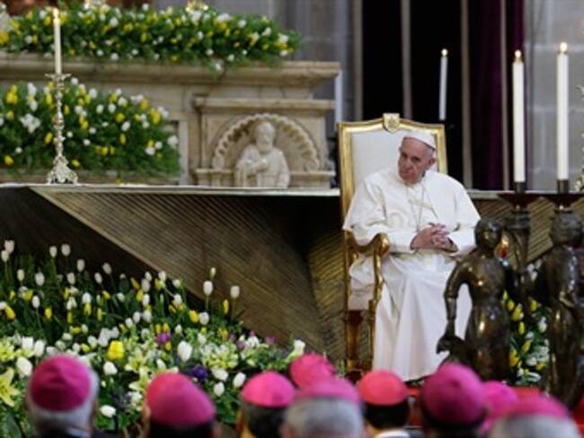 ¡El Papa Francisco llega a la Basílica de Guadalupe!