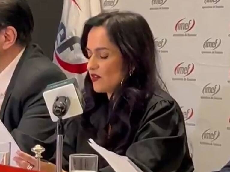Factores internos y externos obligan a disminuir la expectativa de crecimiento para México, informó la presidenta de IMEF, Gabriela Gutiérrez Mora.