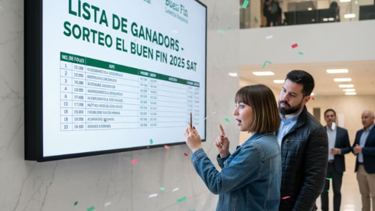 El SAT revela lista FINAL de ganadores del Sorteo del Buen Fin 2025: Cuándo pagan los premios y cómo saber si ganaste