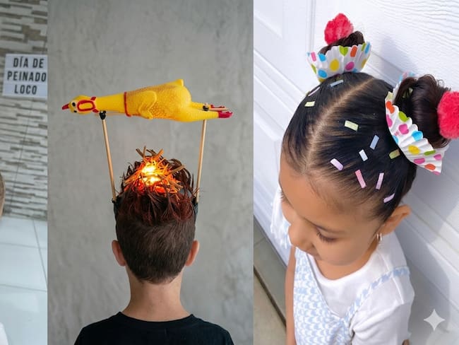 Peinados locos: 8 ideas creativas para celebrar el Día del Niño 2026
