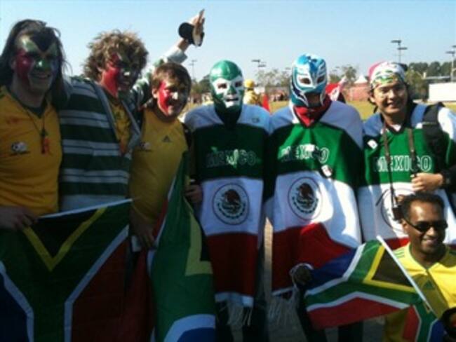 Comienza ceremonia de apertura del Mundial-2010