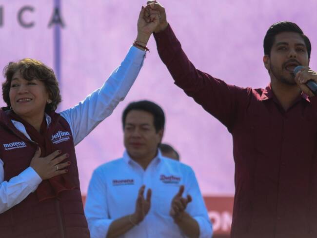 Delfina Gómez mantiene la ventaja en encuestas a días del inicio de campaña