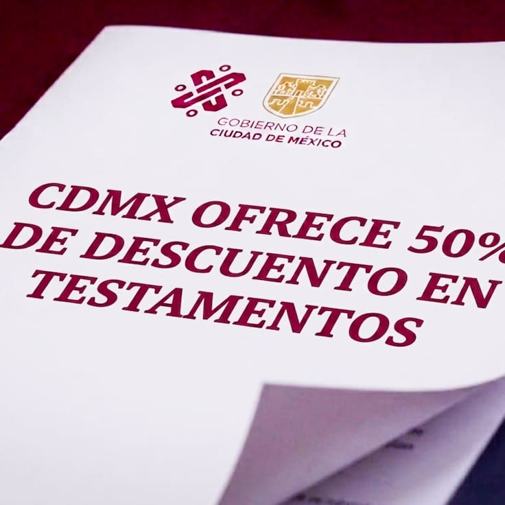 Mes del Testamento en CDMX 2026: así puedes obtener hasta 50% de descuento en septiembre