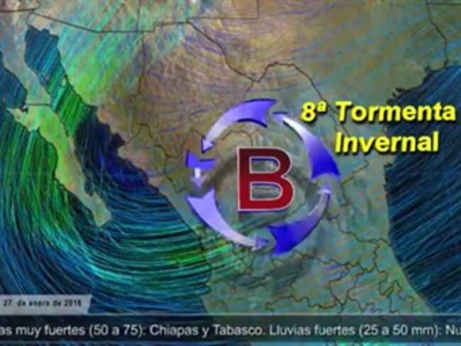 Pronóstico del tiempo del 27 de enero