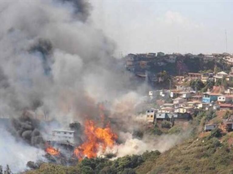 Nuevo incendio en la región chilena de Valparaíso