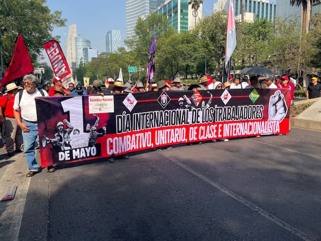 Reprueba Canaco CDMX violencia durante la marcha por el 1 de Mayo