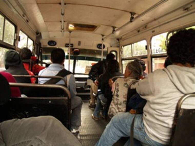 Urbanística: dormilones de pesero