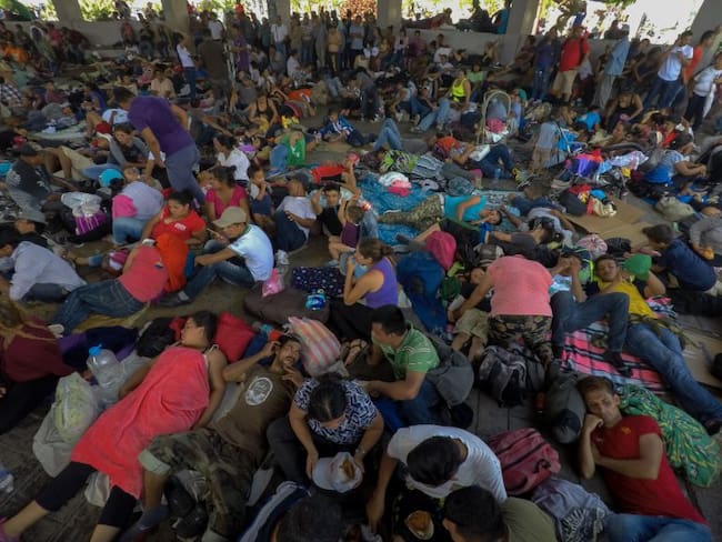 Senado pide protección para migrantes