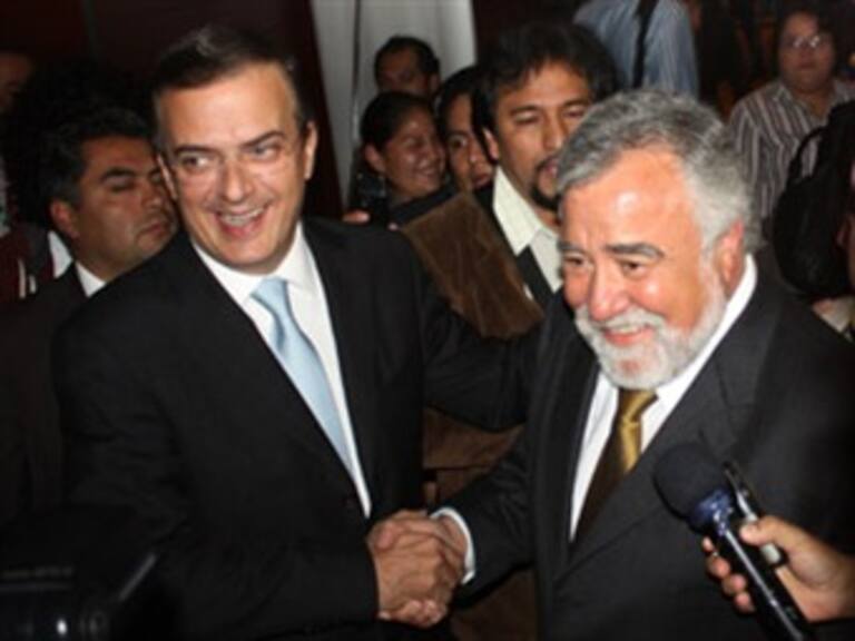 Responde Ebrard al PAN por apoyo a Encinas