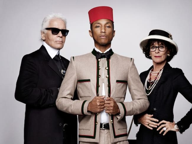 Chanel y Pharrell anuncian una colaboración