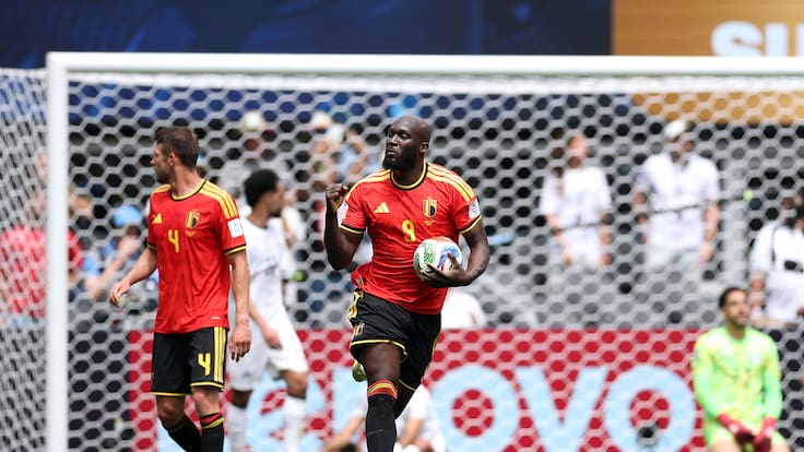 Courtois sufre a Emam Ashour y Lukaku rescata el empate de Bélgica ante Egipto
