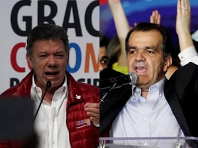 Empate técnico entre Santos y Zuluaga para elección presidencial