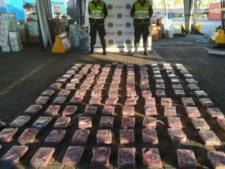 Descubren 122 kilos de droga ocultas en pañales