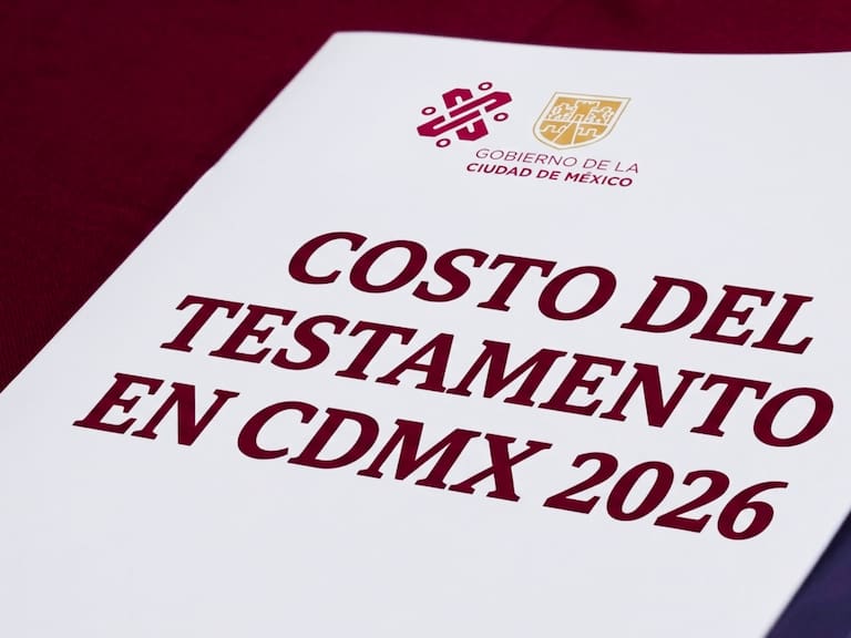 La campaña Septiembre, Mes del Testamento 2026 ofrece facilidades para realizar este trámite en la Ciudad de México, donde el costo es de 3 mil 800 pesos.
