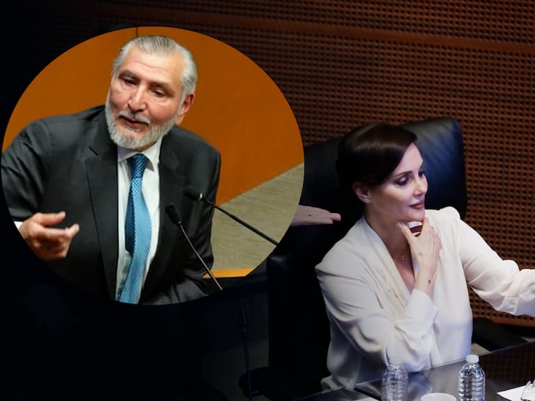 Lilly Téllez increpa a Adán Augusto en el Senado