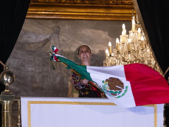 Sheinbaum celebra el 216 Grito de Independencia con llamado a la dignidad