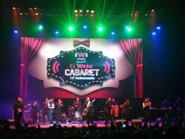 Los Ángeles Azules en #ElWesoCabaret