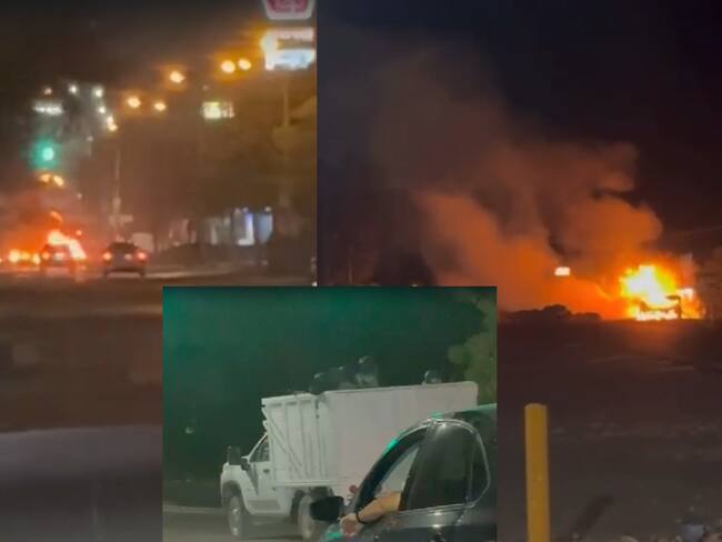 Noche de terror en Sinaloa con enfrentamientos y bloqueos