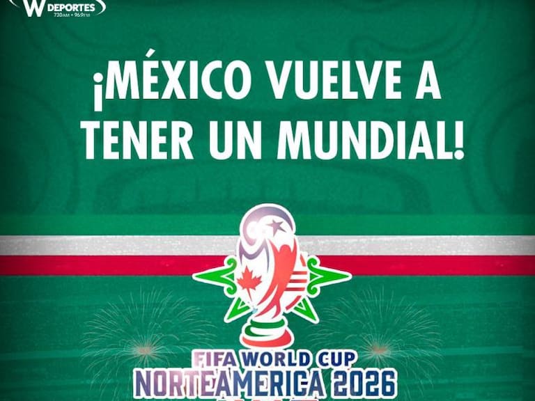 México volverá a tener un Mundial