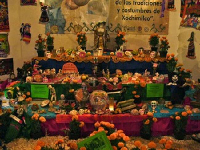 Alimentos típicos de la ofrenda.'Para hacer hambre' con Inés Saavedra